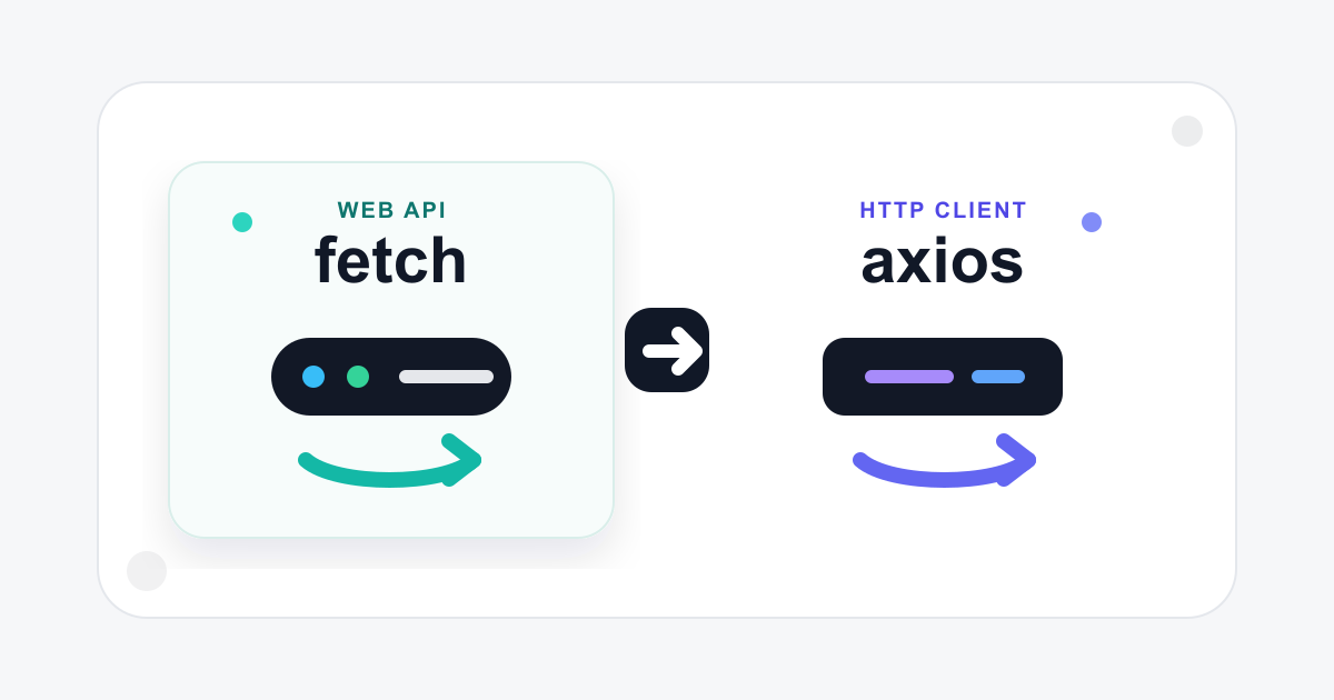fetch와 axios 차이 thumbnail