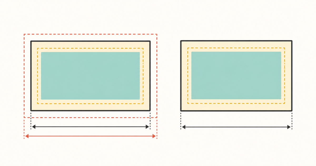 CSS box-sizing content-box와 border-box 차이 thumbnail